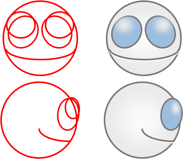 The Bot Is A “good Guy” And Has A Benign Appearance - Circle (593x514)