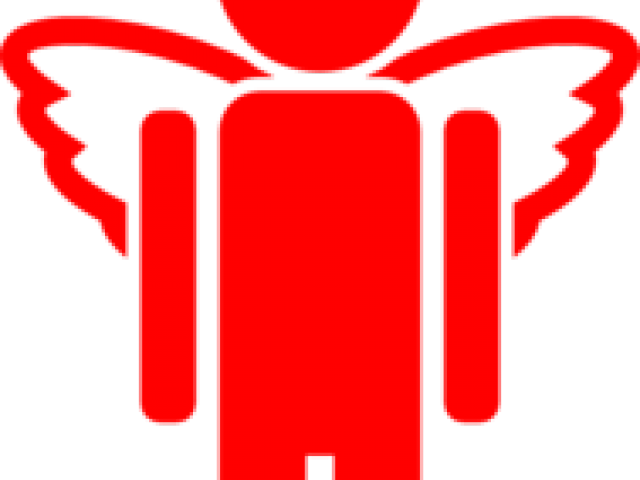 Angels Clipart Red - Angel Clip Art (640x480)
