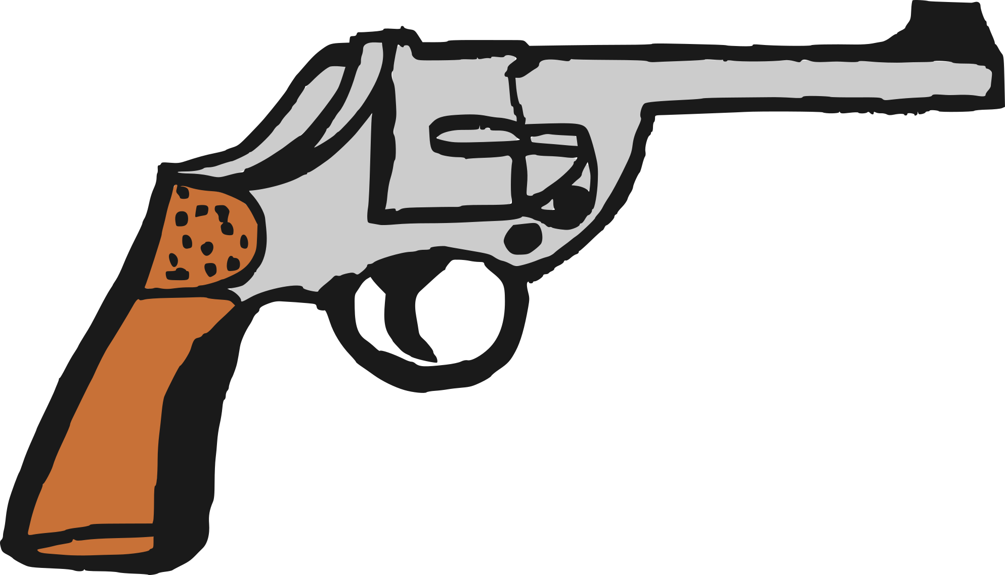 Free Download - Comic Pistol (1987x1137)