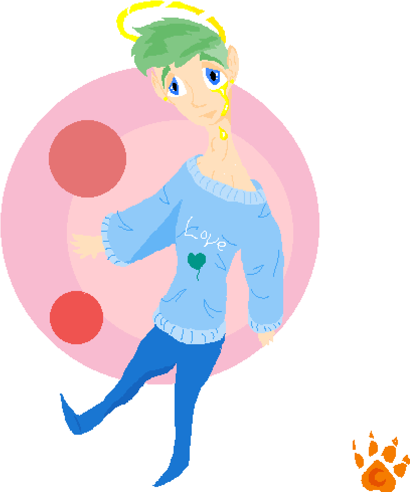 New Oc= Elijah - Cartoon (1000x1000)