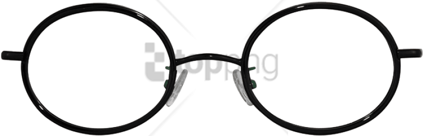 Free Download Harry Potter Glasses Transparent Images - Harry Potter Glasses Transparent Background (850x274)