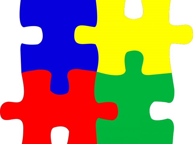 Puzzle Clipart Asd - Puzzle Pieces Clipart Png (640x480)