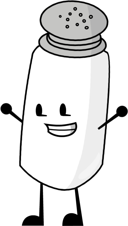 Salt Transparent Cartoon - Salt Transparent Cartoon (428x758)