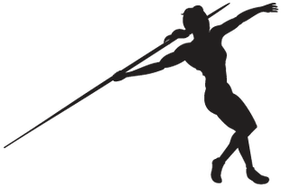 We Do Our Best To Bring You The Highest Quality Javelin - Javelin Thrower Png (407x399)