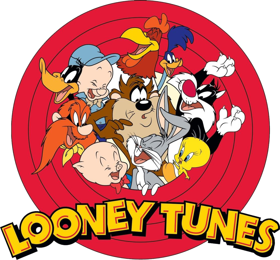 Chiamami David Crockett - Looney Tunes Characters Logo - Full Size PNG ...