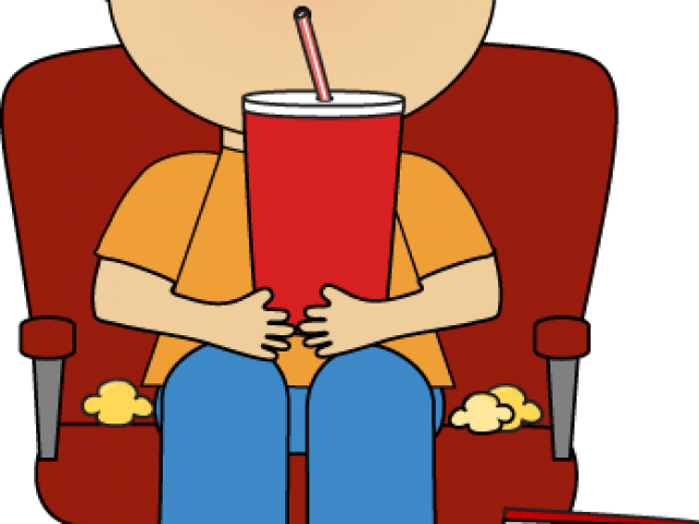 Drink Clipart Cinema - Talking About Films In English (640x480)