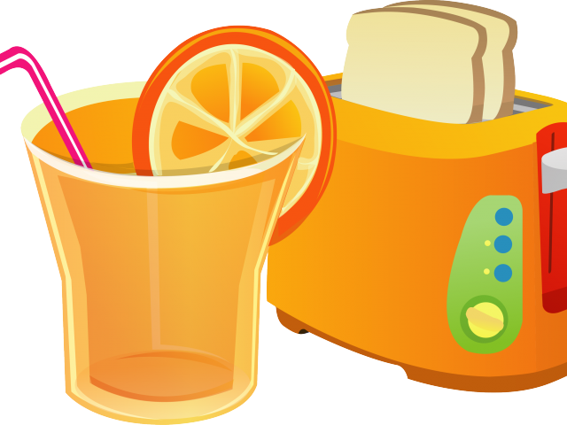 Juice Clipart Breakfast Drink - Papas A La Francesa Dibujo (640x480)