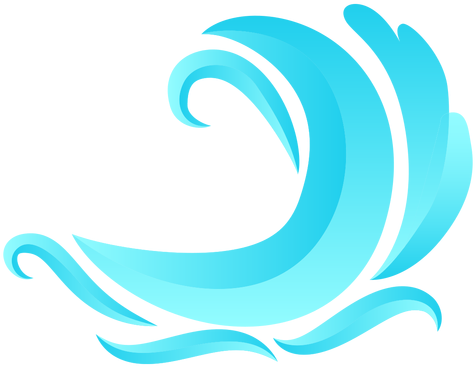 Wave Sea Water Flat Transparent Background - Png Ondas Do Mar (512x512)