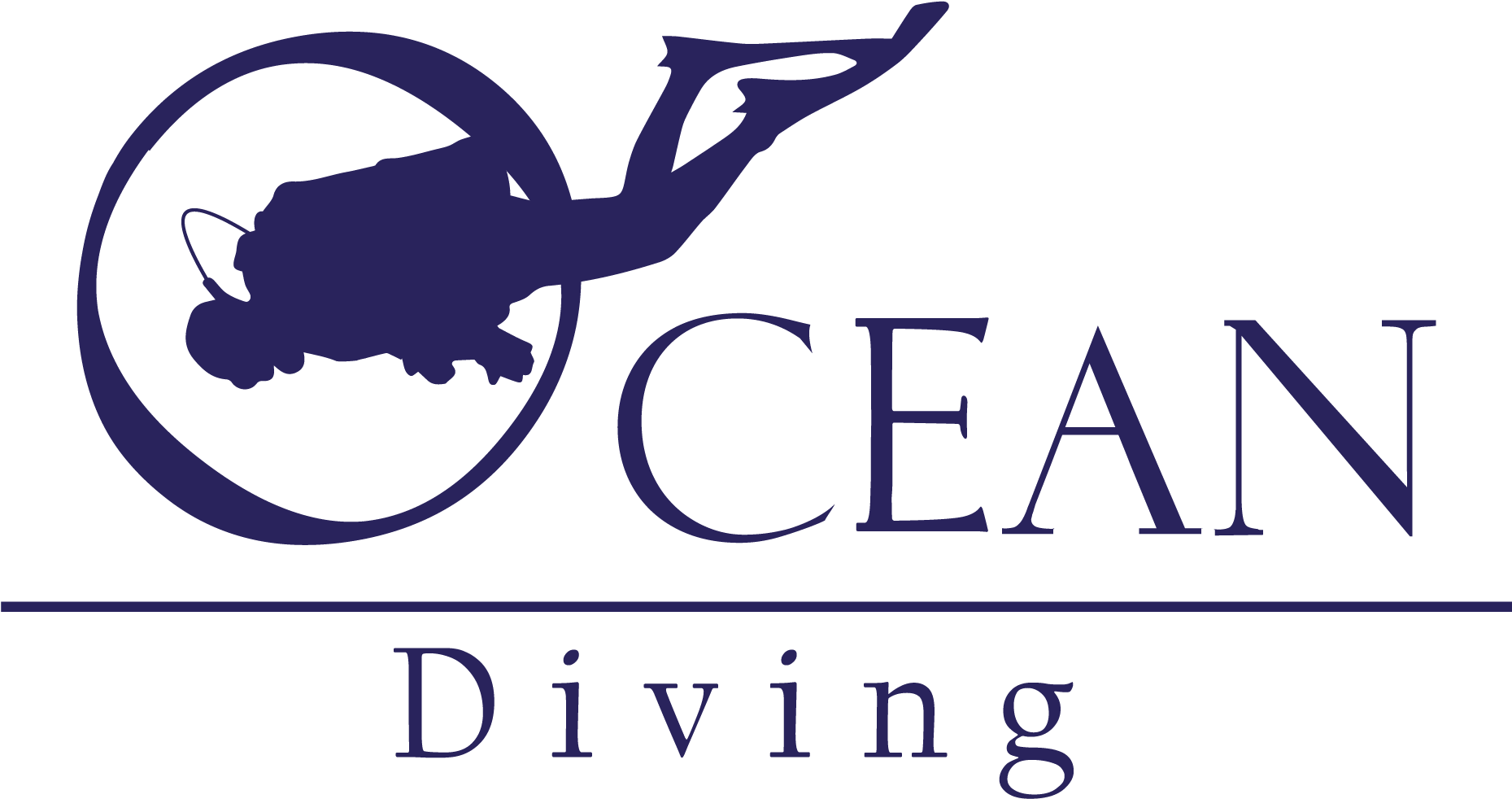 Optimized Clip Art For Ocean Diver Hq Cliparts - Diving Art Logo (1929x1000)