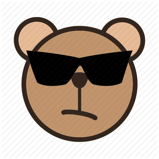 Bear Emoji Gomti Sunglass - Pbs Kids Go (512x512)