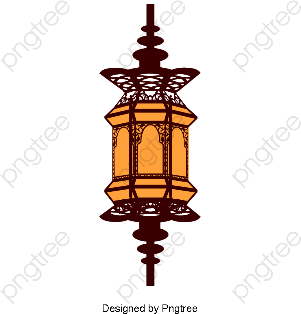 Islamic Ramadan Lamp Png Clipart - Illustration (1200x1200)