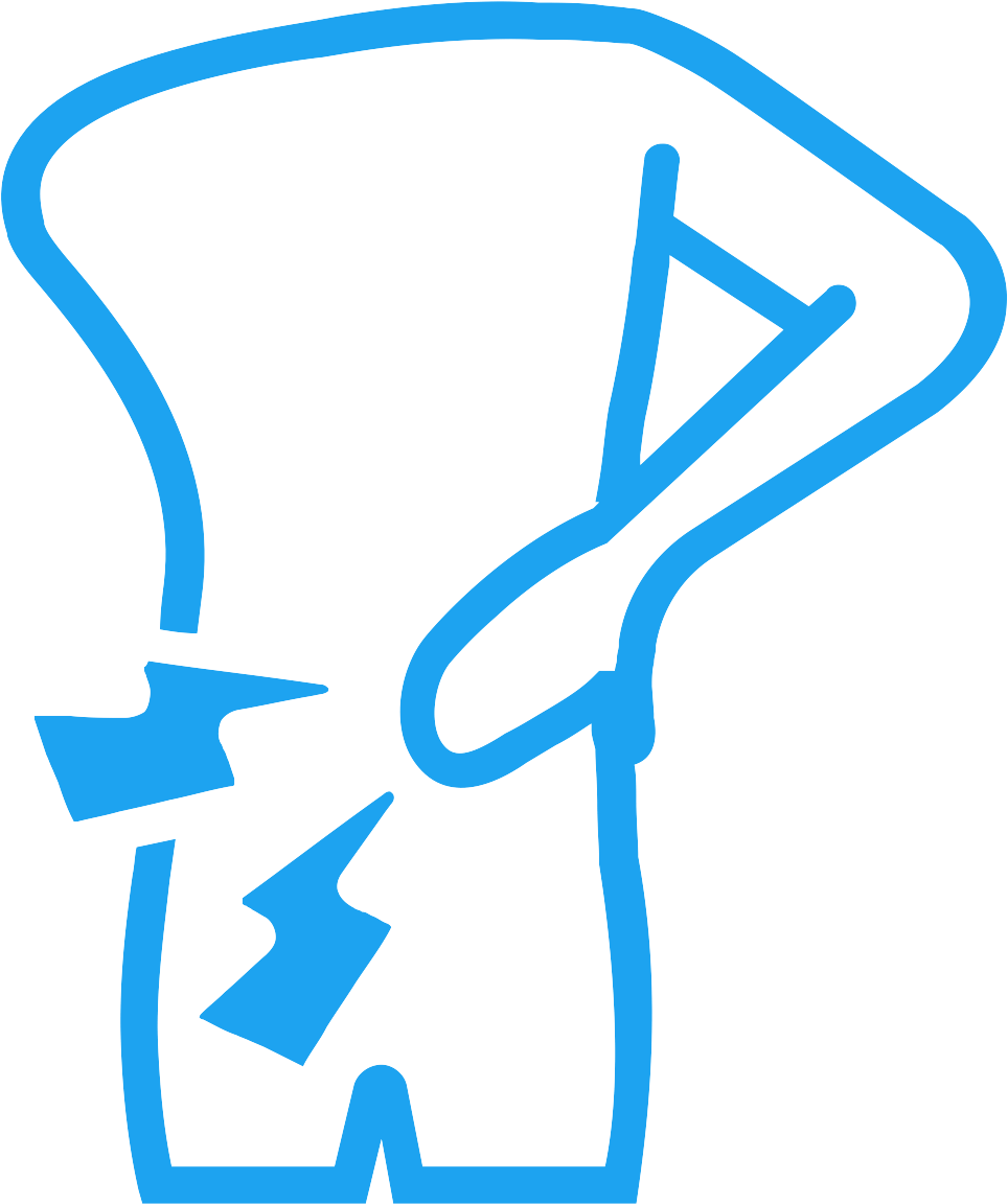 Chiropractor Lower Back Pain Slipped Disc - Dolor De Espalda Icono (1200x1200)