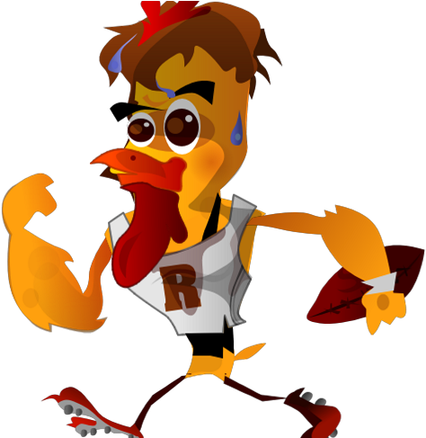 Run Chicken Ruuuuun - Cartoon (872x486)