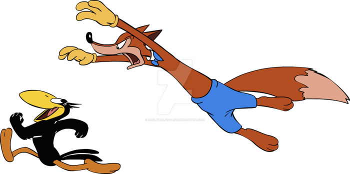 Foxandcrowfans Deviantart Colossalstinker By - Fauntleroy Fox And Crawford Crow (700x348)