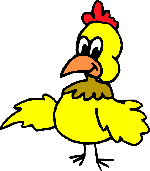 Chicken - Dancing Chicken (629x719)