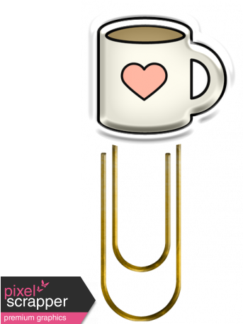 A Mug & A Book Clips Kit - November Calendar 2018 Graphics (456x456)