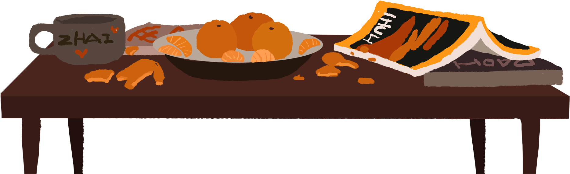 Books Snacks Cartoon Coffee Tables Commercially Available - Books Snacks Cartoon Coffee Tables Commercially Available (2000x2000)