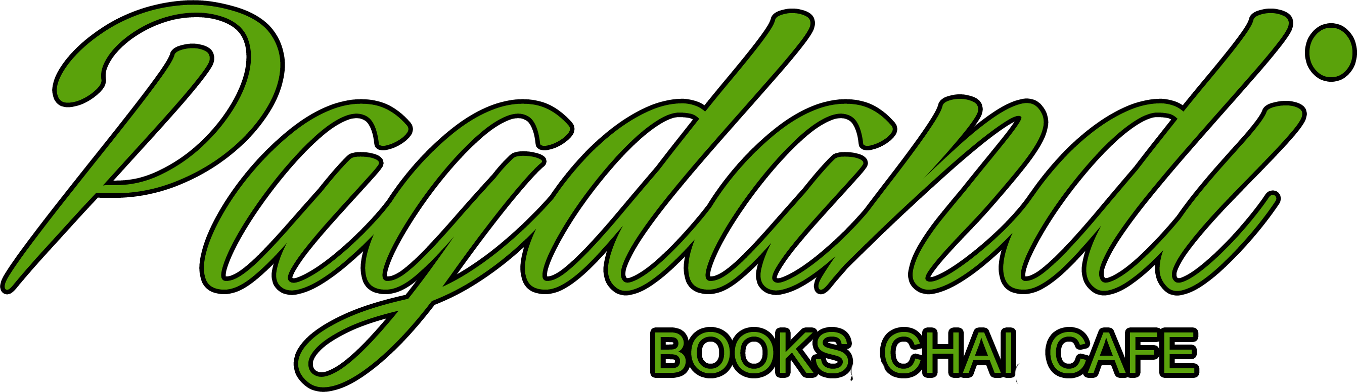 Pagdandi Bookstore Cafe - Pagdandi Bookstore Cafe (2684x777)