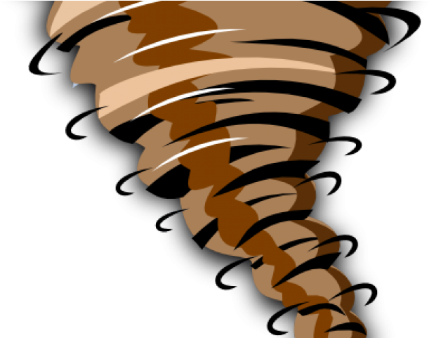 Twister Clipart Dust Storm - Weather Forecast Symbols Tornado (640x480)