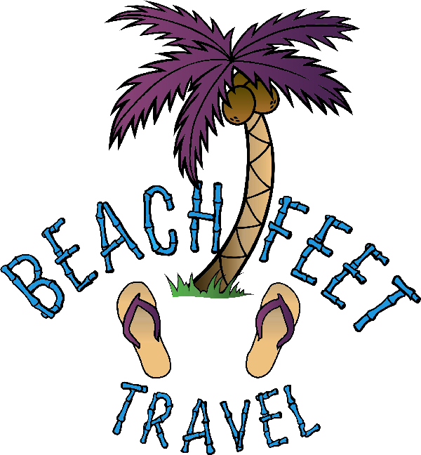 Beachfeet Travel - Palm Tree Clip Art (600x648)