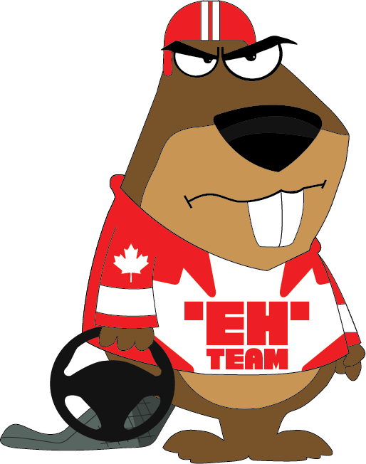The Eh Team Designed A Fitting Logo - Cartoon (514x652)