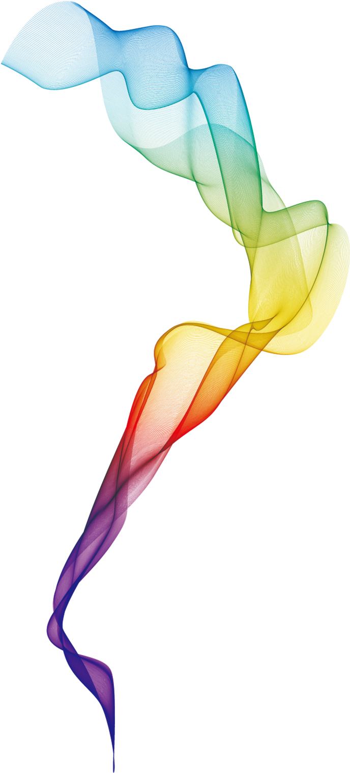 Euclidean Line Colorful Background - Png Smoke Vector Hd (688x1521)