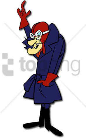 Free Png Download Dick Dastardly Holding Arm Up Clipart - Hanna Barbera Dick Dastardly And Muttley (480x480)