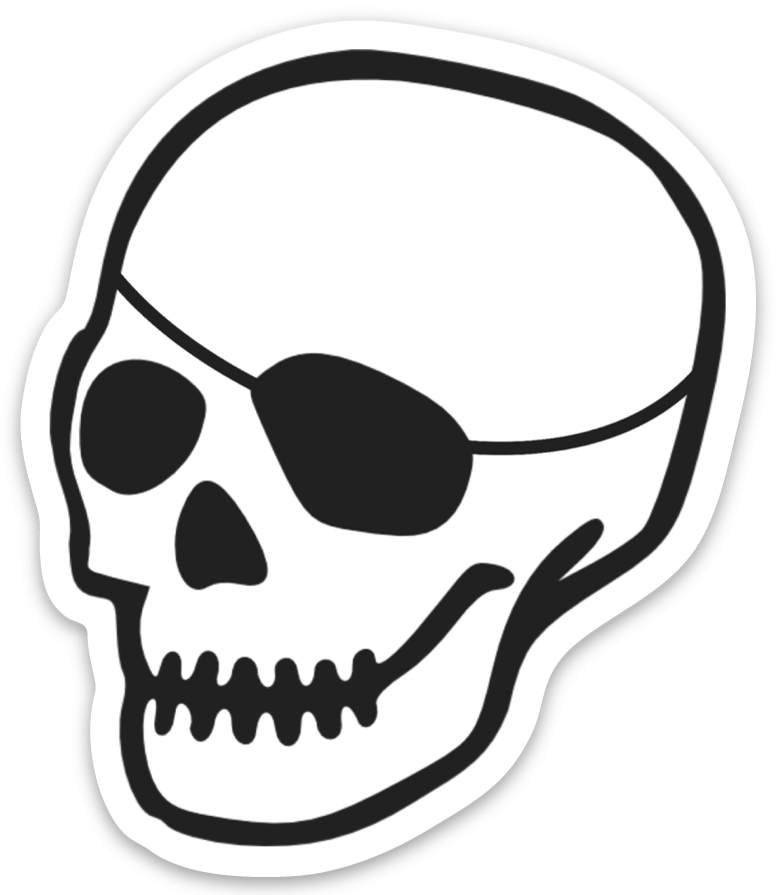 File 363787b7ee Original - Clip Art Skeleton Head (776x895)