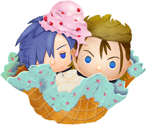 Demyx Tsum Would Play His Sitar To Summon A Giant Rush - Cartoon (500x500)