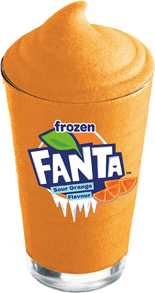 #fanta #frozenfanta #sweet #orange #dessert #glass - Fanta Australia (1024x1162)