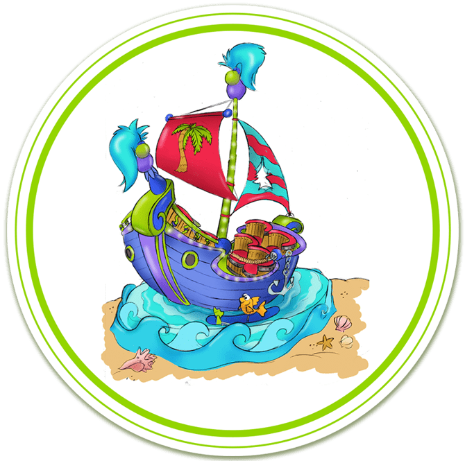 The Moodsters Good Ship Boo-hoo Ride Design Sketch - Circle (670x665)