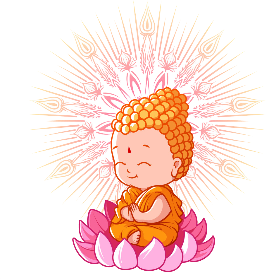 Free Buddhism Buddhas Birthday Cartoon Buddhist Image - Little Buddha Cartoon (1024x1024)