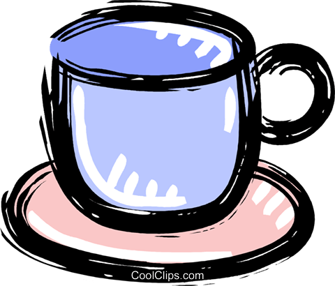 Cup Of Coffee Royalty Free Vector Clip Art Illustration - Cup Of Coffee Royalty Free Vector Clip Art Illustration (480x410)