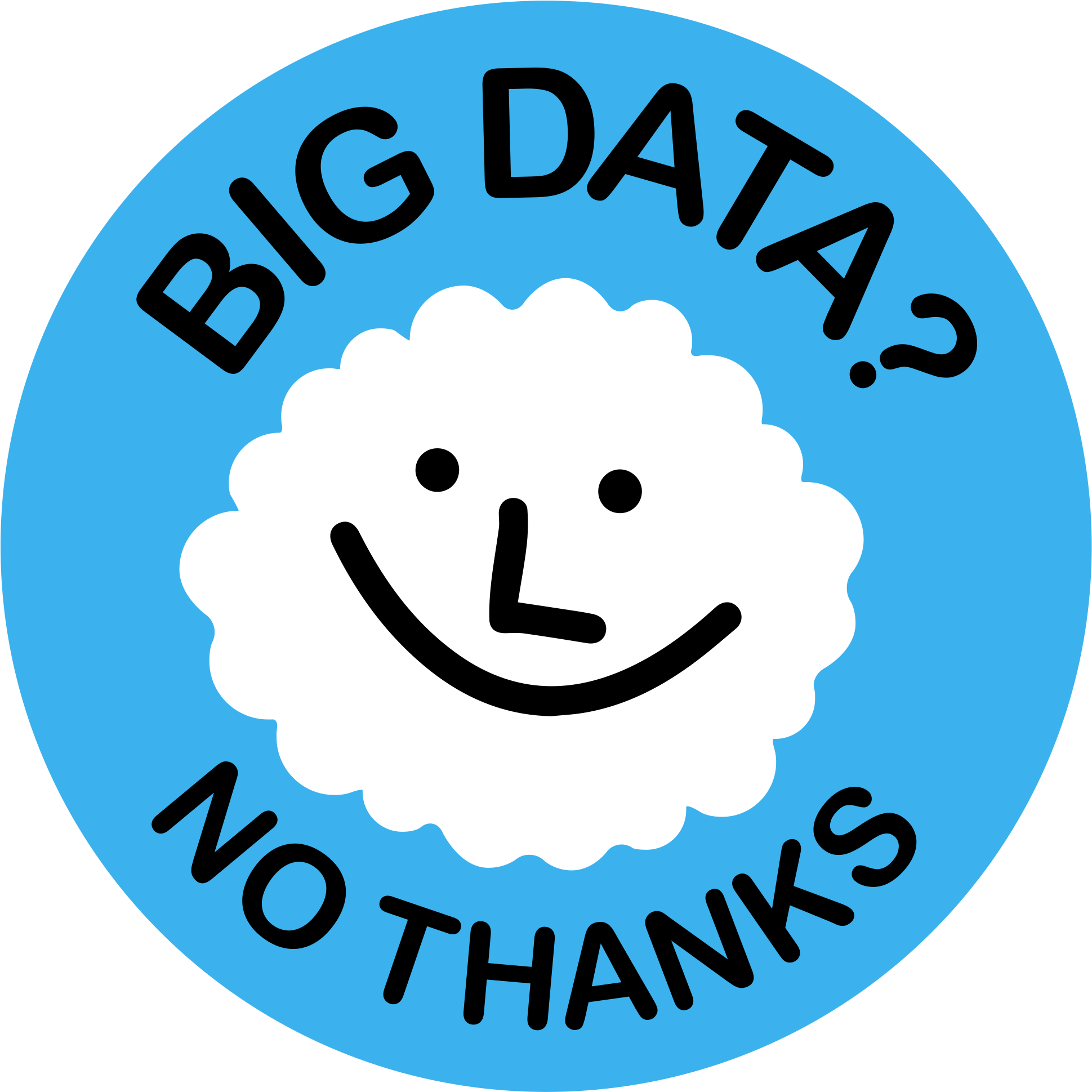 Big Data No Thanks Cloud - Big Data No Thanks (2000x2040)
