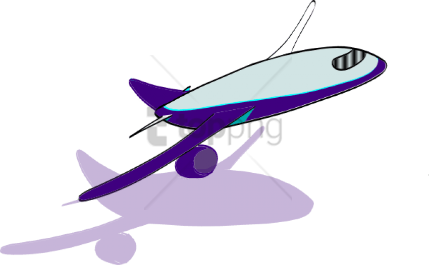 Free Png Plane Taking Off Png Image With Transparent - Airplane Taking Off Clipart (850x526)