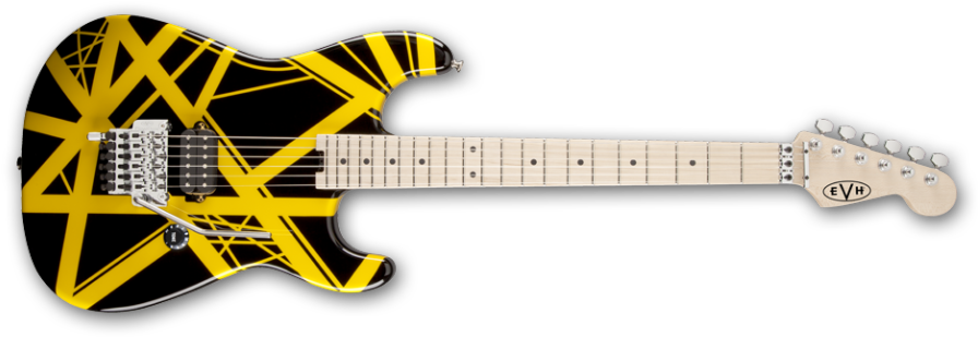 Evh Stripe Series Electric Guitar - Charvel Eddie Van Halen (900x344)