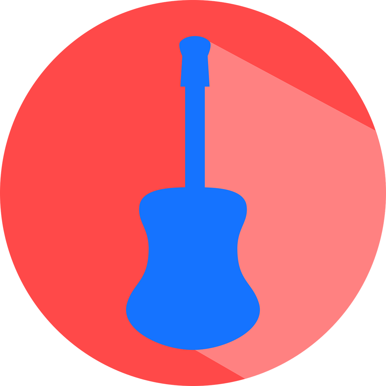 Guitar Música Guitar Icon - Ville De Saint Etienne (1280x1280)