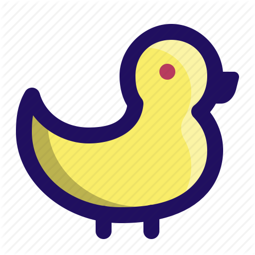 Animal Bath Bird Rubber - Illustration (512x512)