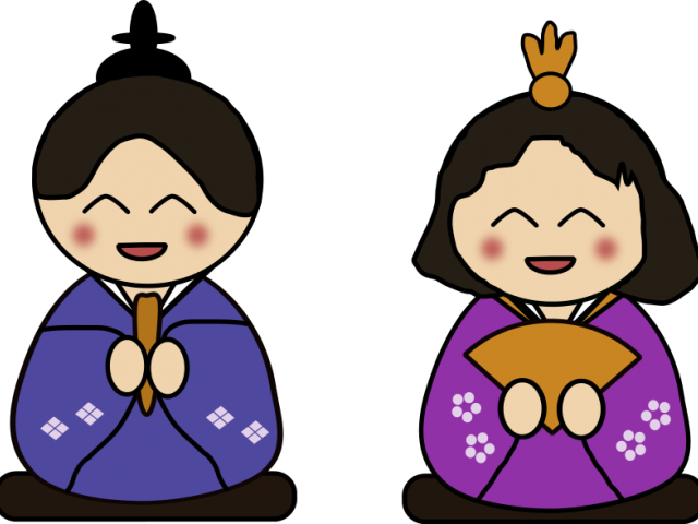 Japanese Food Clipart Nose - Happy Hinamatsuri (640x480)