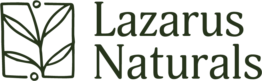 See Below For A Discount Code From Me To You - Lazarus Naturals Logo (1000x346)
