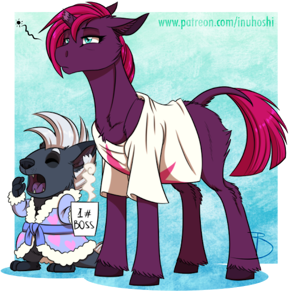 Sleepy Heads By Inuhoshi To Darkpen - Tempest Shadow Heart (650x645)