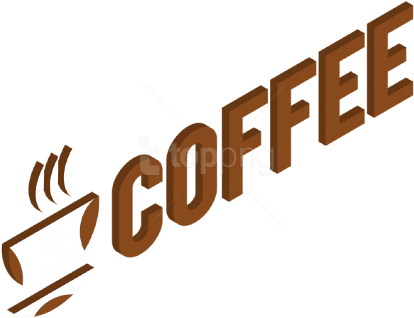 Free Png Download Coffee Logo Transparent Clipart Png - Calligraphy (850x646)
