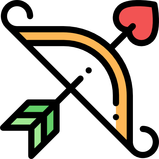 Love Arrow Free Icon - San Valentin Cupido Png (512x512)