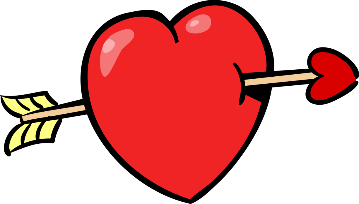 Vector Illustration Of Valentine's Day Sentimental - Vector Illustration Of Valentine's Day Sentimental (1226x700)