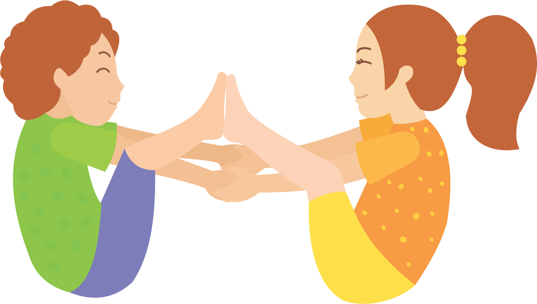 Tuck Your Arms Between Your Legs And Under Your Knees - Vector Graphics (1103x624)