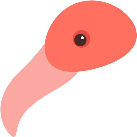 How To Place The Beak On The Head - Greater Flamingo (850x564)