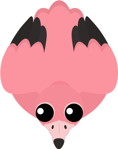 Flamingo - Mope Io Flamingo (500x501)