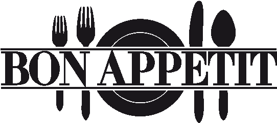 Adesivo De Parede Bon Appétit Ii - Bon Appetit Free Svg (600x600)