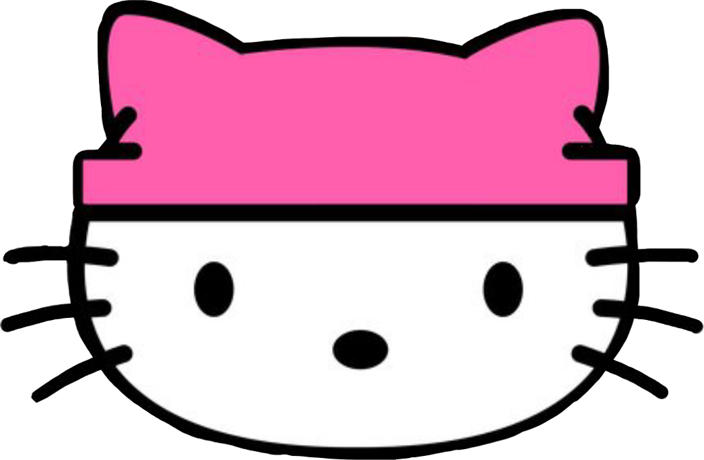 Pussyhat Hat Pinkhat Cathat Resist Womensmarch Nastywoman - Zombie Hello Kitty Coloring Pages (1024x670)