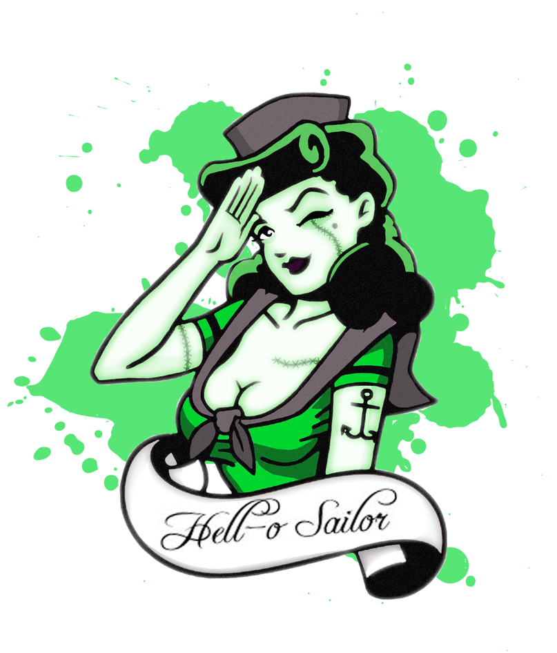 Sailor Pin Up, Redone By Kama Von Llama - Omerta City Of Gangsters Icon (806x992)